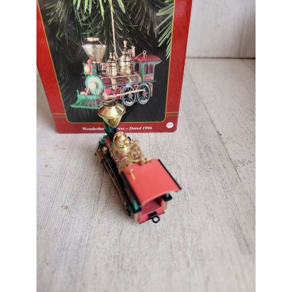 Carlton Cards Wonderland Express 1996 train ornament Xmas - Picture 5 of 9